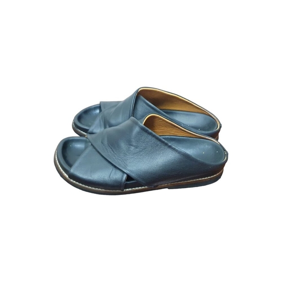 Ganni leather crossover sandals size 5 EUR 36 - Picture 6 of 11